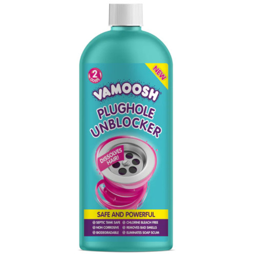 Средство для прочистки слива Vamoosh Plughole Unblocker, 600 мл